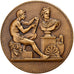 Francia, medaglia, Ecole des Beaux-Arts de Nantes, 1925, Bronzo, Lagrange, SPL