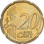 Slovenia, 20 Euro Cent, 2007, Nordic gold, MS(64)