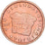 Slovenia, 2 Euro Cent, 2007, Copper Plated Steel, MS(64)