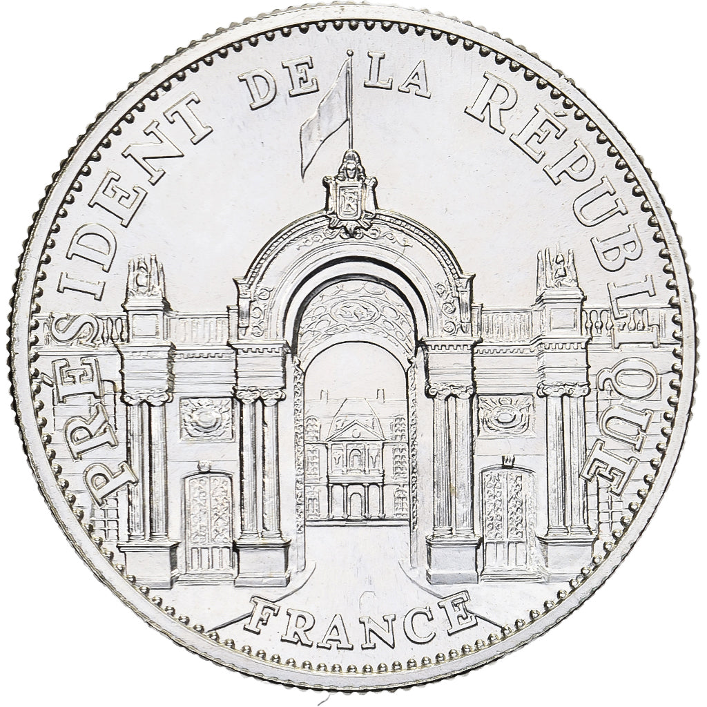 France, Medal, François Mitterrand, Président de la République, 1981, Silver