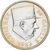 France, Medal, Général De Gaulle, 1982, Silver, Thiébaud, MS(65-70)