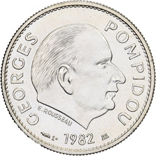 Francia, medaglia, Les Présidents de la République, Georges Pompidou, 1982