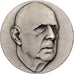 France, Medal, Charles De Gaulle, Silver, MS(63)