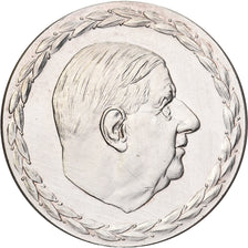 France, Medal, Charles De Gaulle, 1970, Silver, MS(63)
