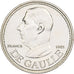 France, Medal, Charles de Gaulle, 1981, Silver, MS(65-70)