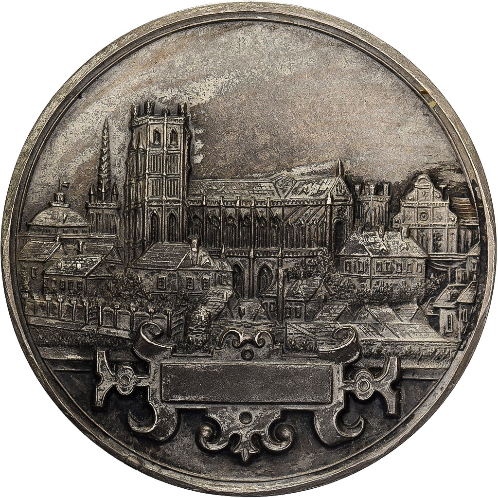 Frankreich, Medaille, Banque, Caisse d'Epargne de Saint-Omer, 1834, Silber