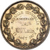 Francja, medal, Ville d'Aire, Ecole Communale de Dessin, 1873, Vermeil