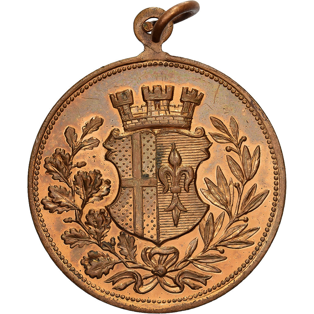 Alemanha, medalha, Volksfest Pfalzburg, 1904, Latão, AU(55-58)