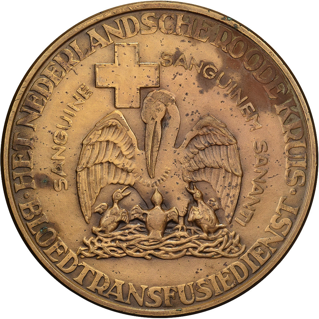 Países Baixos, medalha, Croix Rouge, Docteur Karl Landsteiner, Bronze