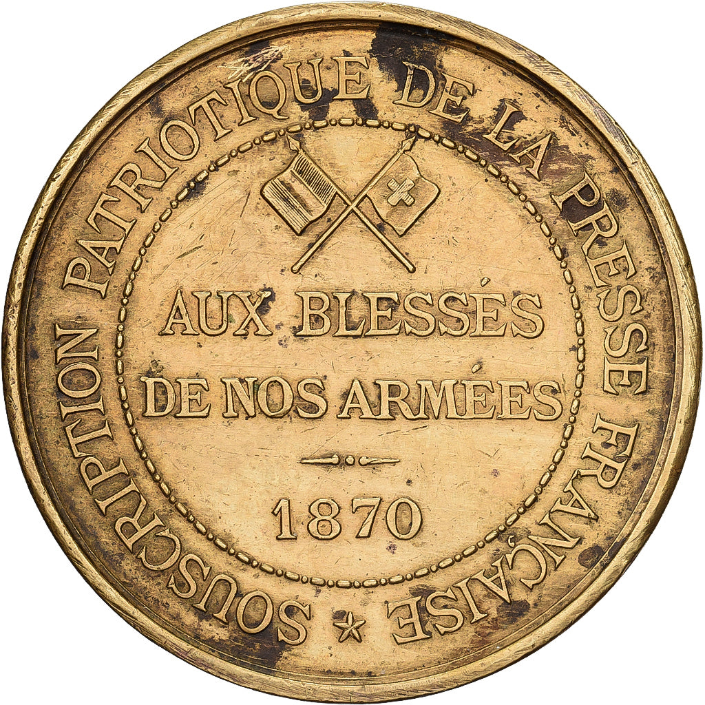 Frankreich, Medaille, Souscription Patriotique de la Presse Française aux