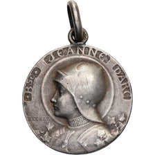 France, Médaille, Croix Rouge, Jeanne d'Arc, Argent, TTB+, Becker