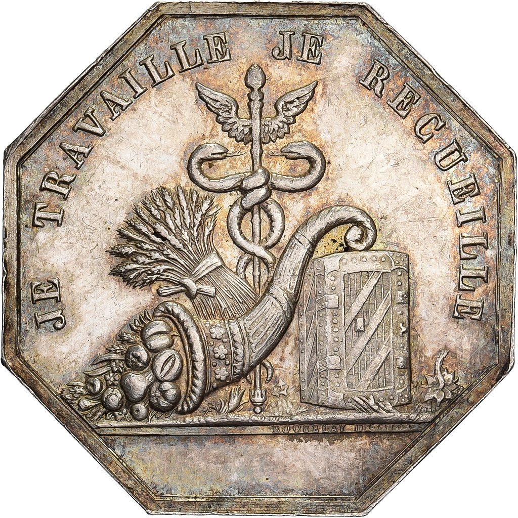 Francia, ficha, Caisse d'Epargne de Pithiviers, Argento, SPL-, Jacqmin:66