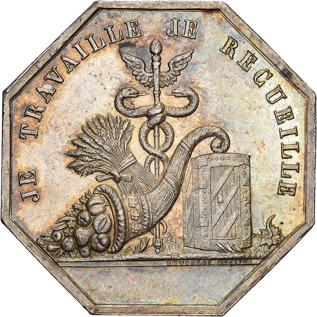 France, Token, Caisse d'Epargne de Pithiviers, Silver, AU(55-58), Jacqmin:66