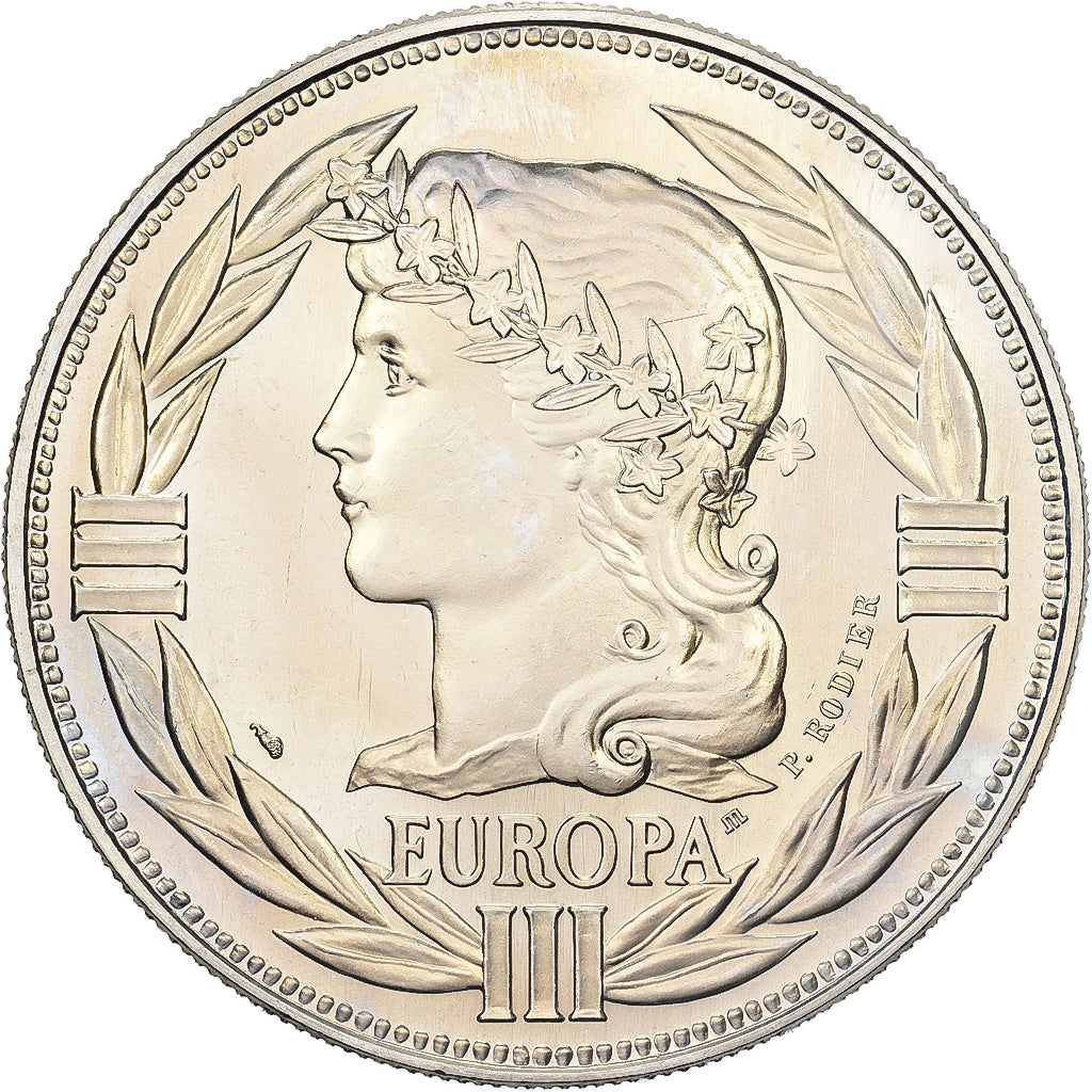 Frankreich, Medaille, Ecu Europa, Marianne, Politics, 1987, Rodier, STGL