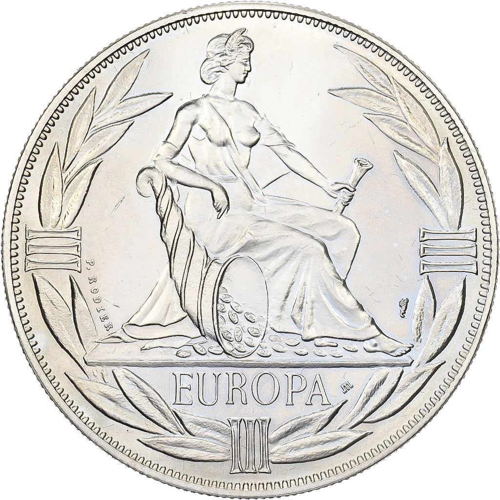 France, Medal, Ecu Europa, Marianne, 1984, Copper-nickel, Rodier, MS(65-70)