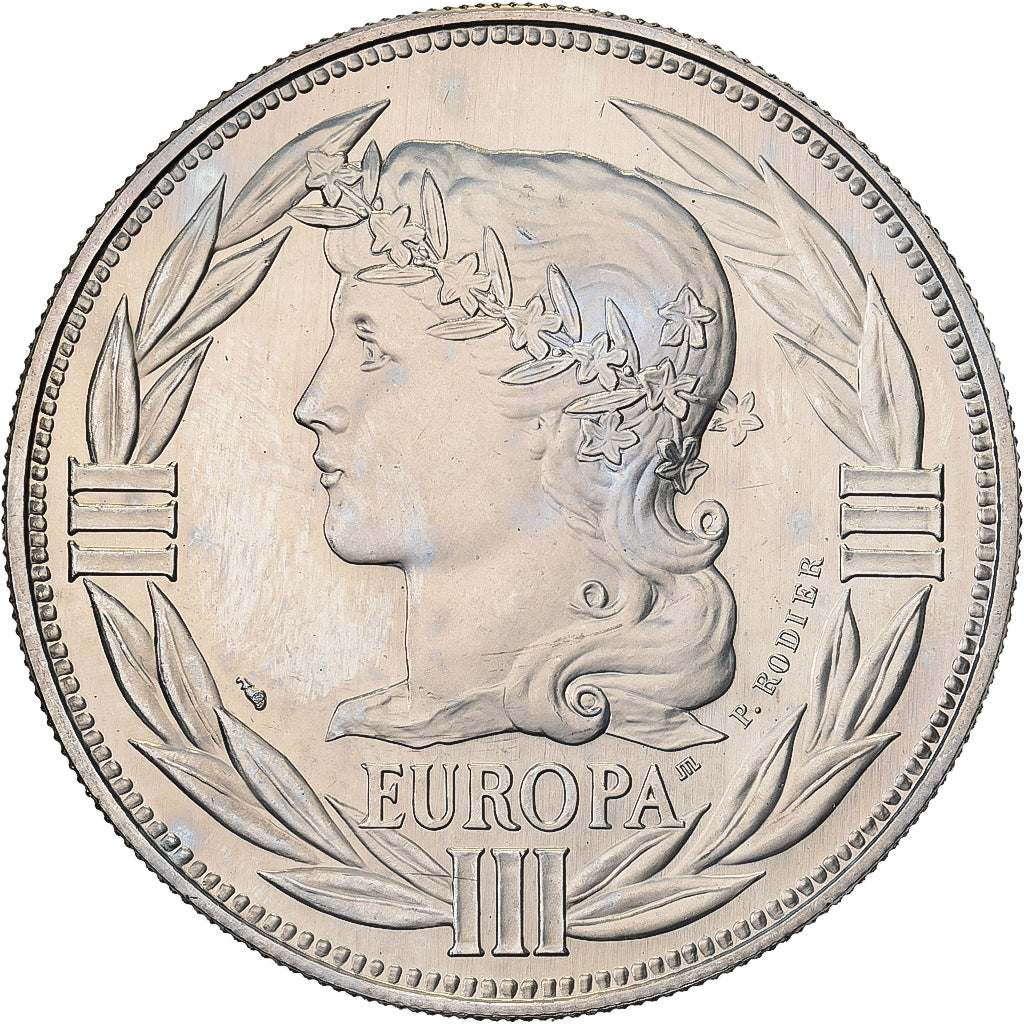 Frankreich, Medaille, Ecu Europa, Marianne, 1988, Kupfer-Nickel, Rodier, STGL