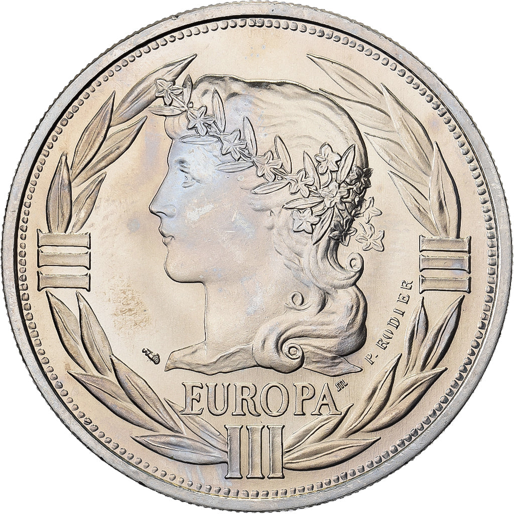 France, Medal, Ecu Europa, Marianne, 1991, Copper-nickel, Rodier, MS(65-70)