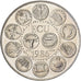 França, medalha, Ecu Europa, Marianne, 1986, Cobre-níquel, Rodier, MS(65-70)