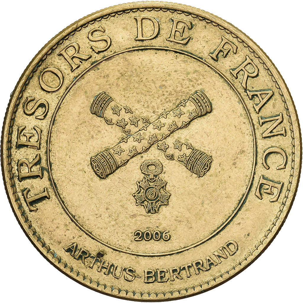 France, Token, Mémorial de Verdun, 90 ans, 2006, Copper-nickel Aluminium