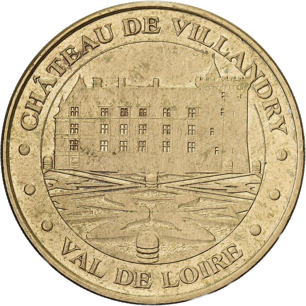 France, Token, 37/ Château de Villandry, 2011, Copper-nickel Aluminium, MDP