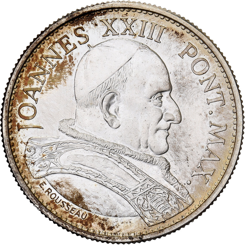Vatican, Medal, Le Pape Jean XXIII, 1963, Silver, MS(63)