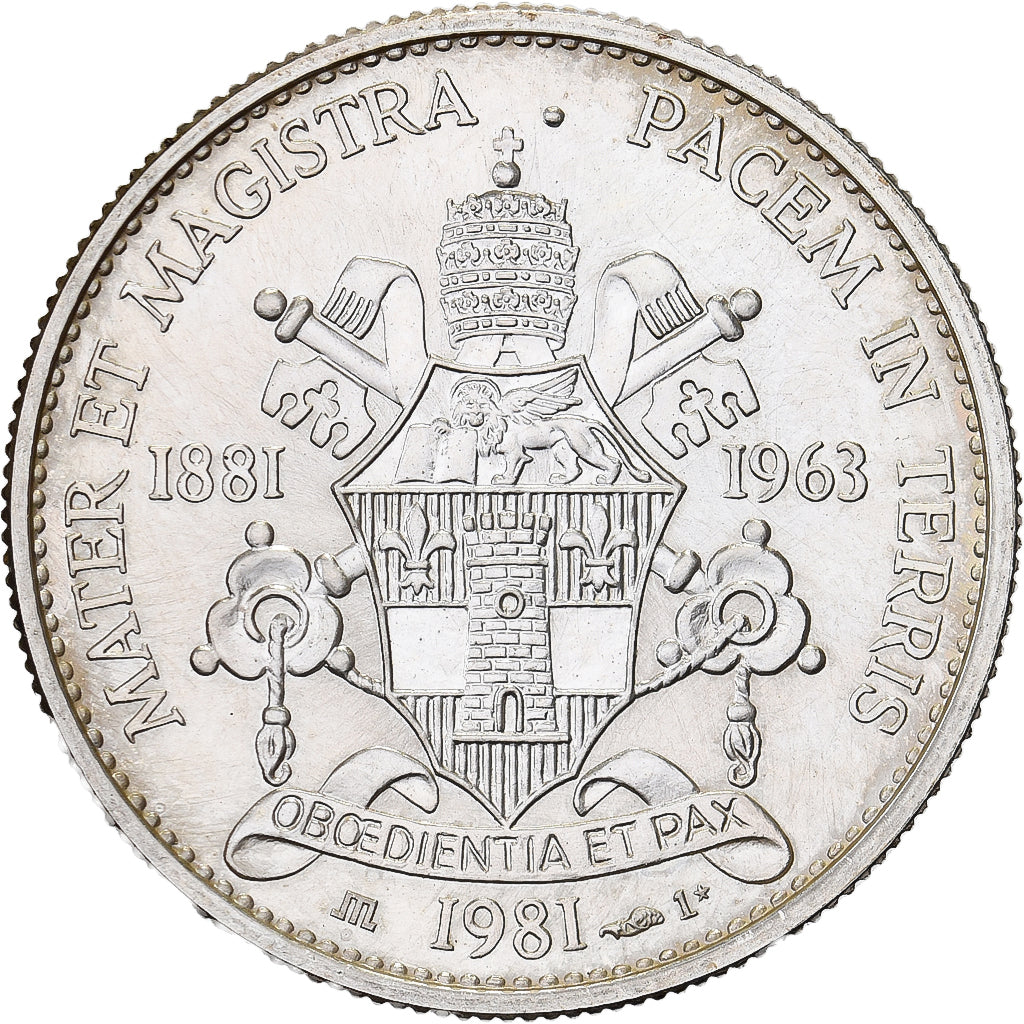 Vatican, Medal, Le Pape Jean XXIII, 1963, Silver, MS(63)
