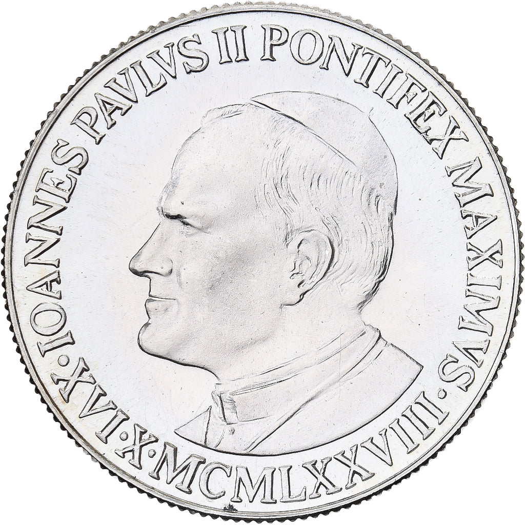 Vatican, Medal, Le Pape Jean-Paul II, 1980, Silver, MS(63)