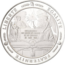 Francja, medal, Bicentenaire de la Révolution Française, Déclaration des