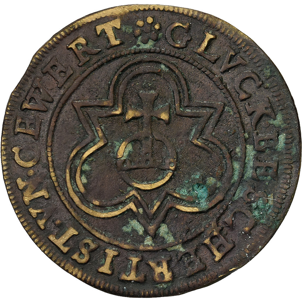 Alemania, zeton, Hans Krauwinckel, Nuremberg token, Latón, BC+