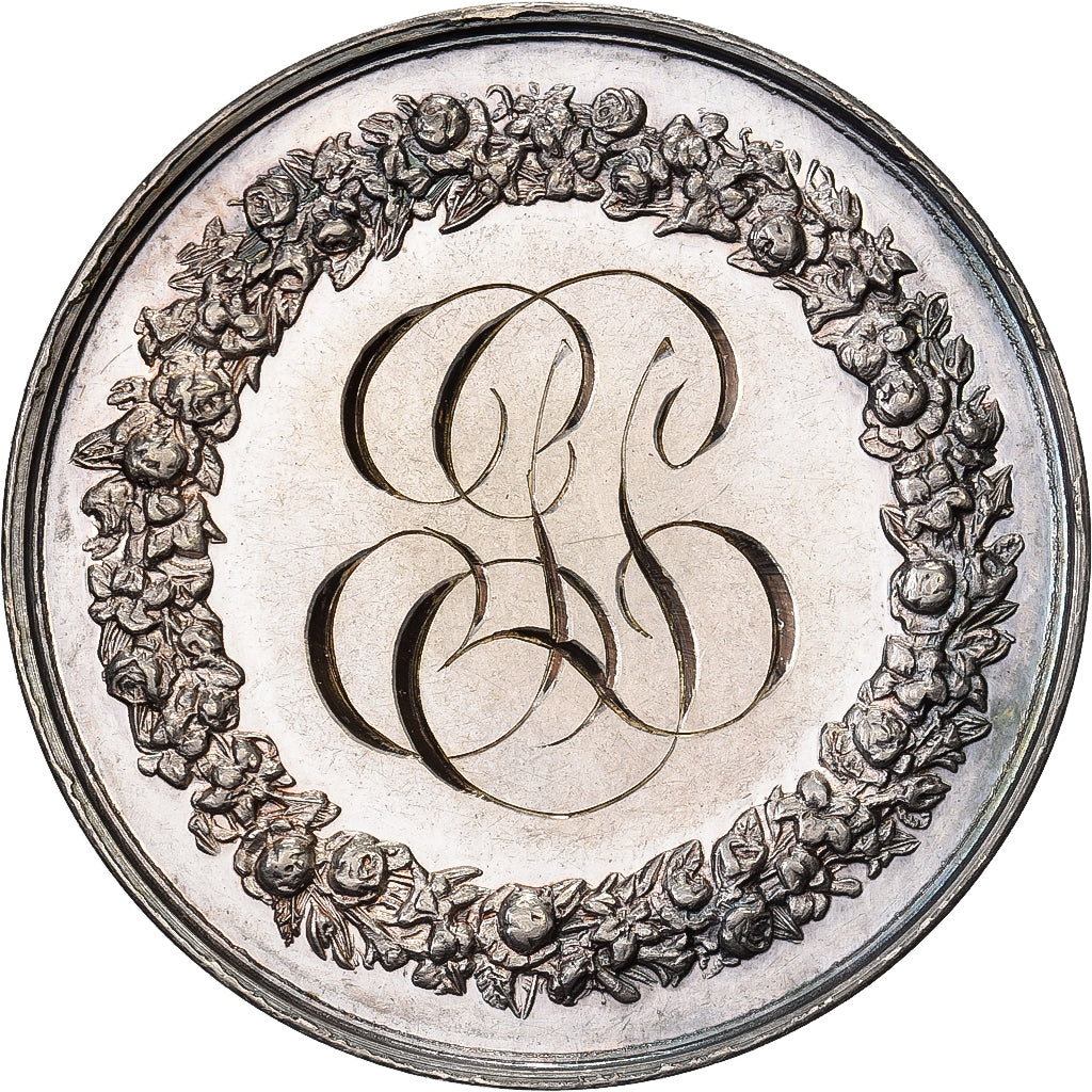 Francia, medalla, Médaille de mariage, Plata, Petit, EBC