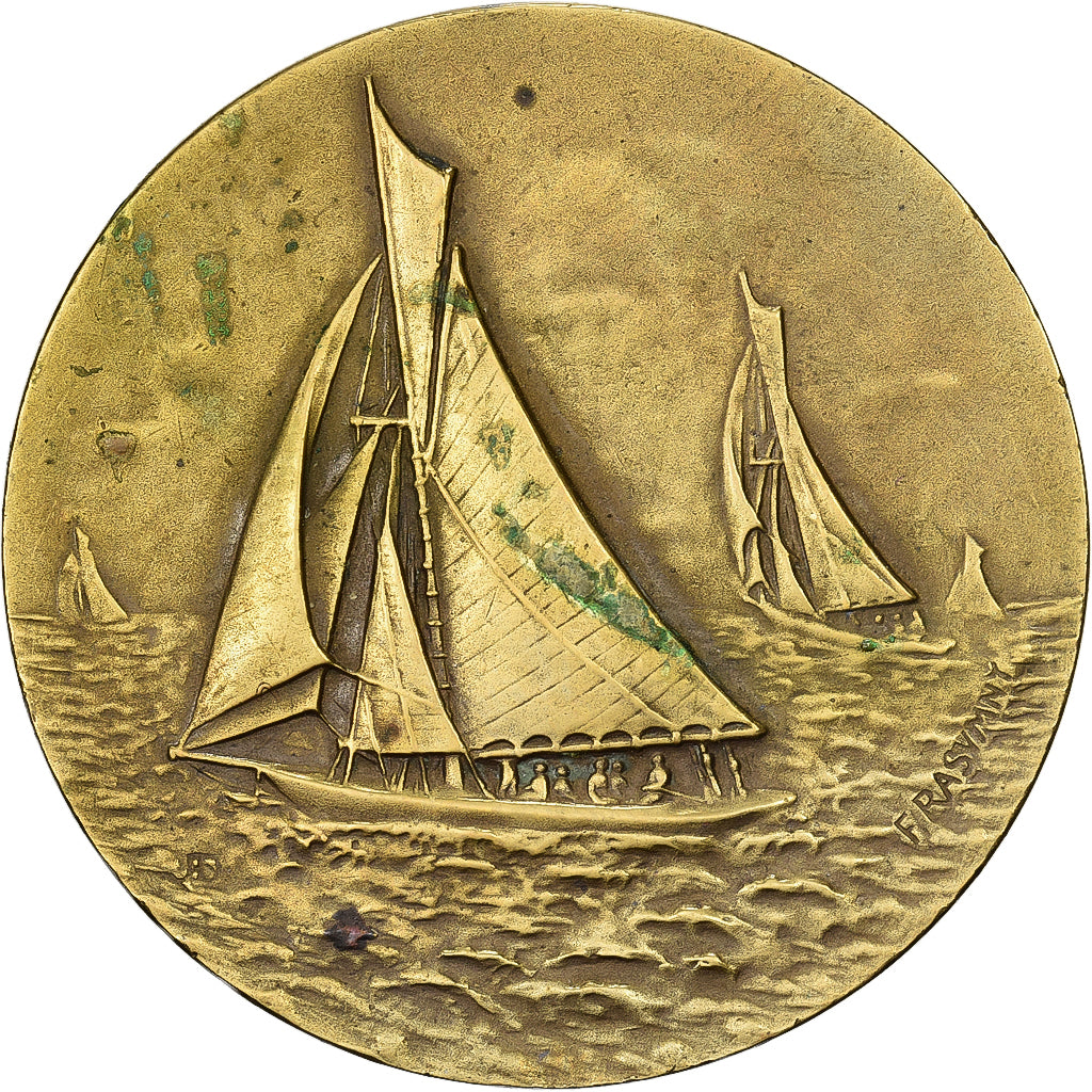 Francia, medaglia, Bateaux, Voile, Yachting, Bronzo, Rasumny, BB
