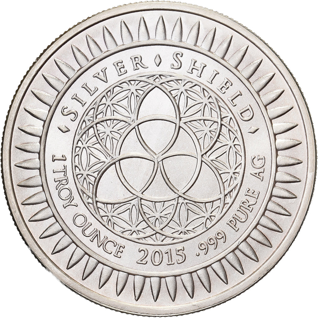 United States, 1 Troy Ounce, Silver Oz, 2015, Sanford, Cannabis, Silver