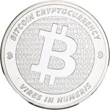 United States, 1 Troy Ounce, Silver Oz, Bitcoin, Silver, MS(64)