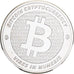 United States, 1 Troy Ounce, Silver Oz, Bitcoin, Silver, MS(64)