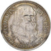 Italie, Jeton, Léonard de Vinci, 1965, Nickel Clad Steel, TTB+