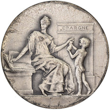 Frankreich, Medaille, Caisse d'Epargne de Nantes, Silber, Dupuis.D, SS
