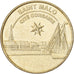 Frankreich, betaalpenning, Saint-Malo - Cité Corsaire, Copper-nickel Aluminium