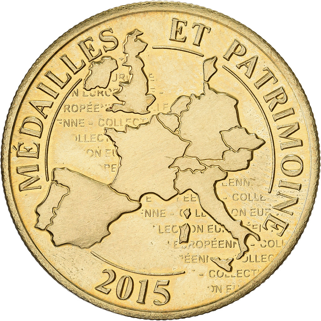 France, Token, Fonderie de Cloches et d'Art, Villedieu, 2015, Copper-nickel