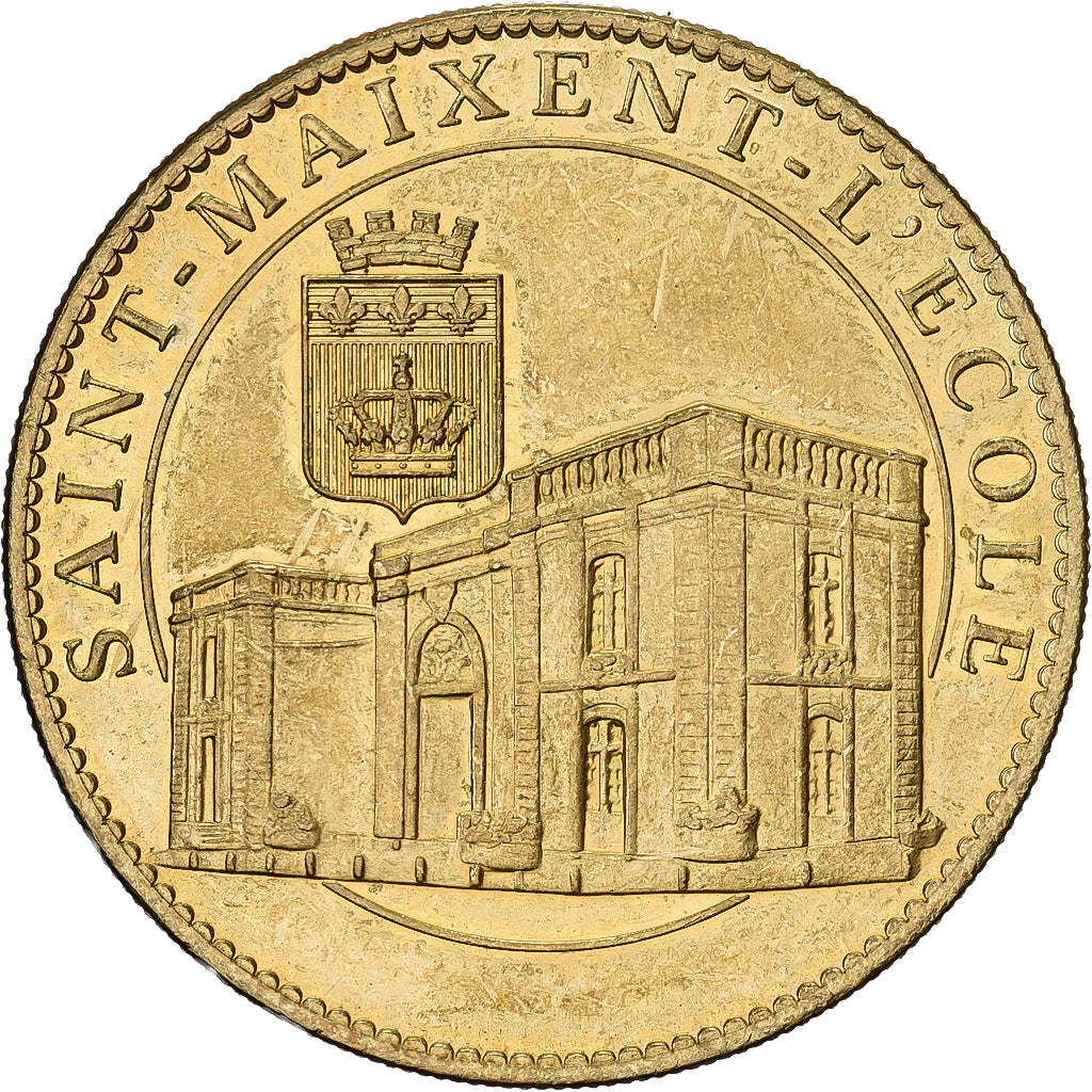 France, Token, Saint-Maixent, L'Ecole, 2013, Copper-nickel Aluminium, AU(55-58)