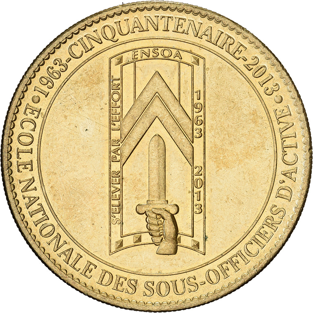 France, Token, Saint-Maixent, L'Ecole, 2013, Copper-nickel Aluminium, AU(55-58)