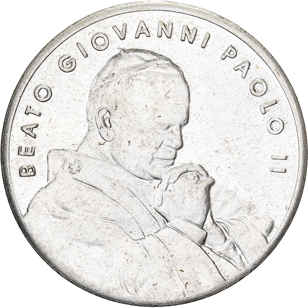 PAŃSTWO WATYKAŃSKIE, medal, La Béatification de jean-Paul II, 2011, Srebro