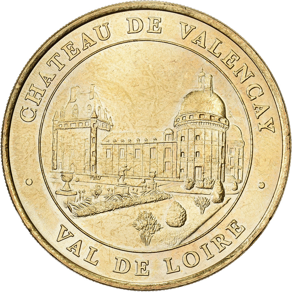 Frankreich, betaalpenning, Valencay - Château n°1, 2001, Copper-nickel
