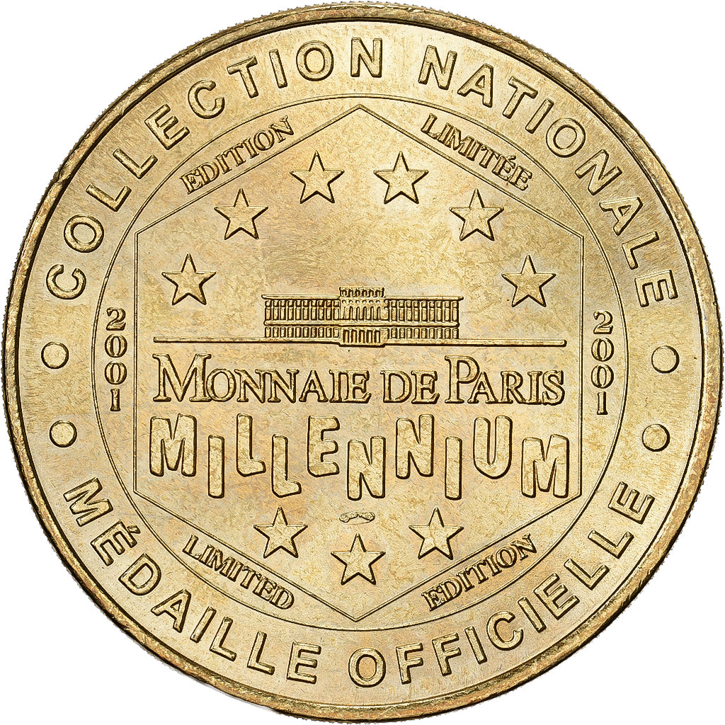 Frankreich, betaalpenning, Valencay - Château n°1, 2001, Copper-nickel