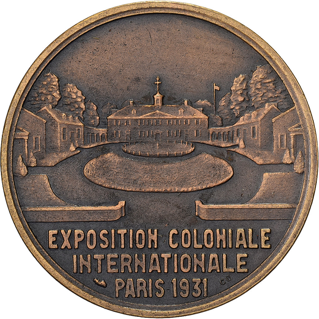 Francia, medalla, Exposition Coloniale Internationale, Paris 1931, Amérique