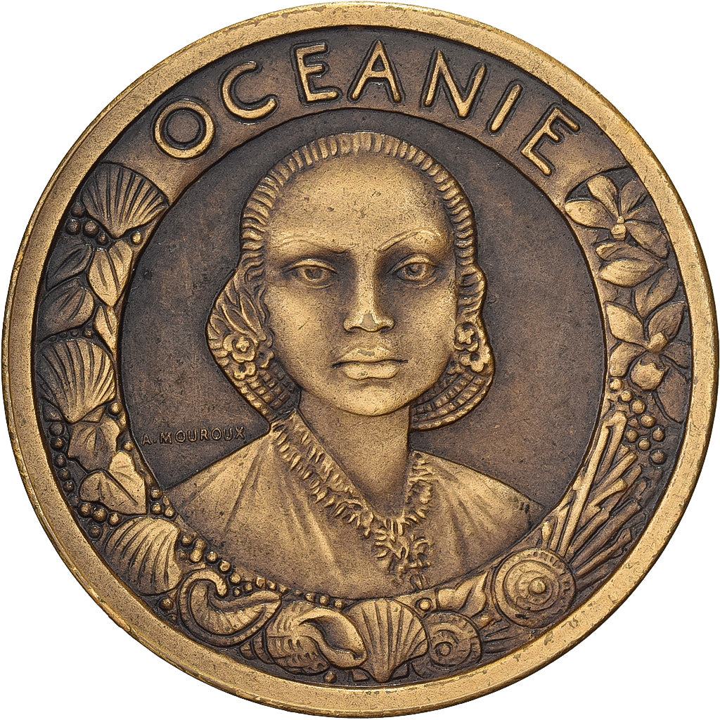 France, Medal, Exposition Coloniale Internationale de Paris, Océanie, 1931