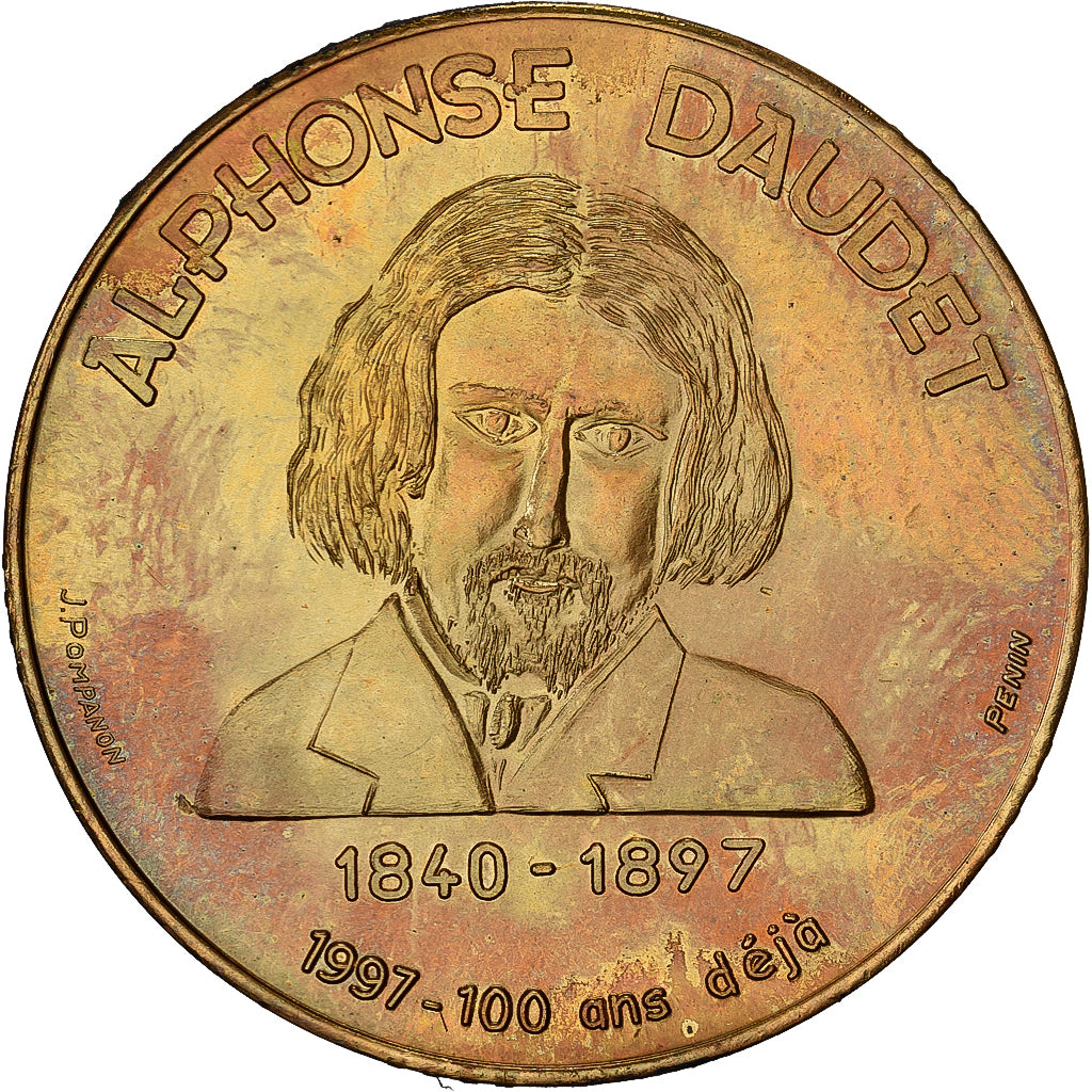 France, 2 Euro, Alès - Alphonse Daudet, 1998, SPL