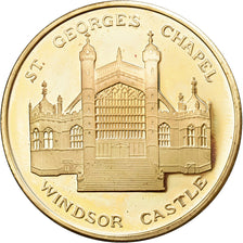 United Kingdom, Medal, Saint Georges Chapel, Windsor Castle, Copper Gilt, MS(63)