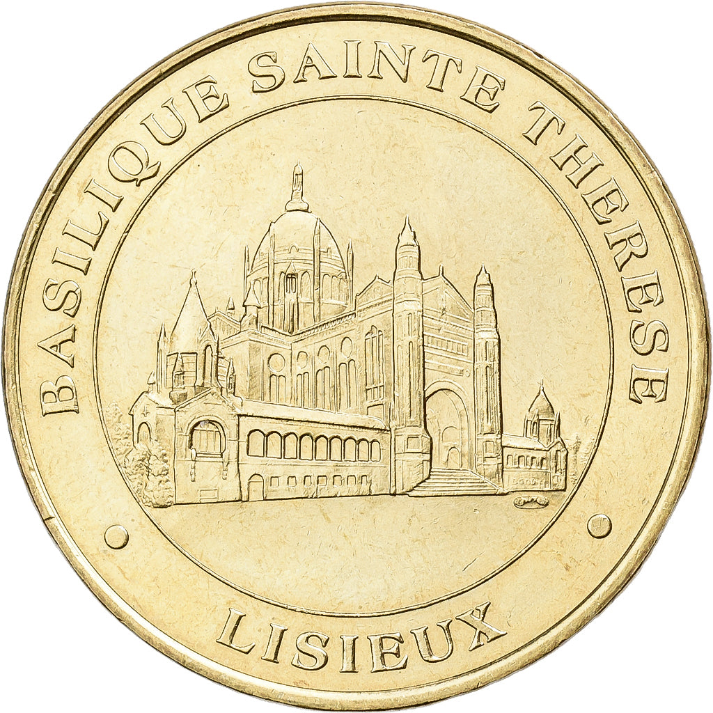 France, Token, Basilique Sainte-Thérèse, Lisieux, 1998, Copper-nickel