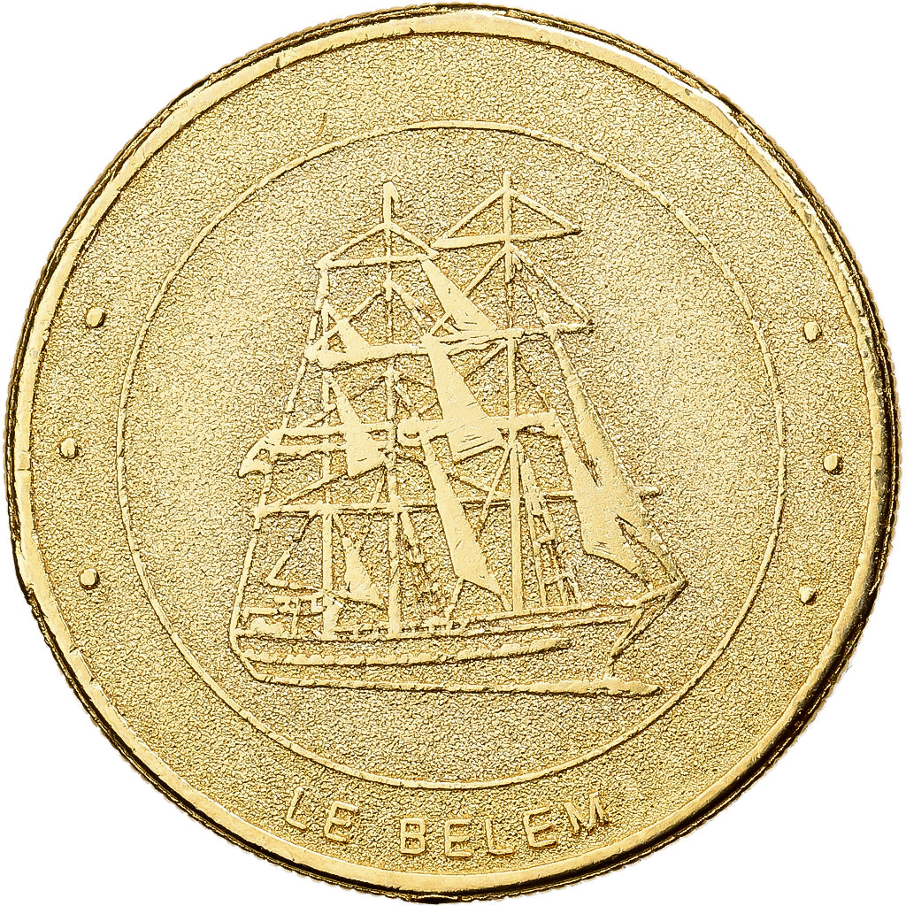 France, Token, Boulangerie Le Gourmet Nantais, Le Belem, Copper-nickel
