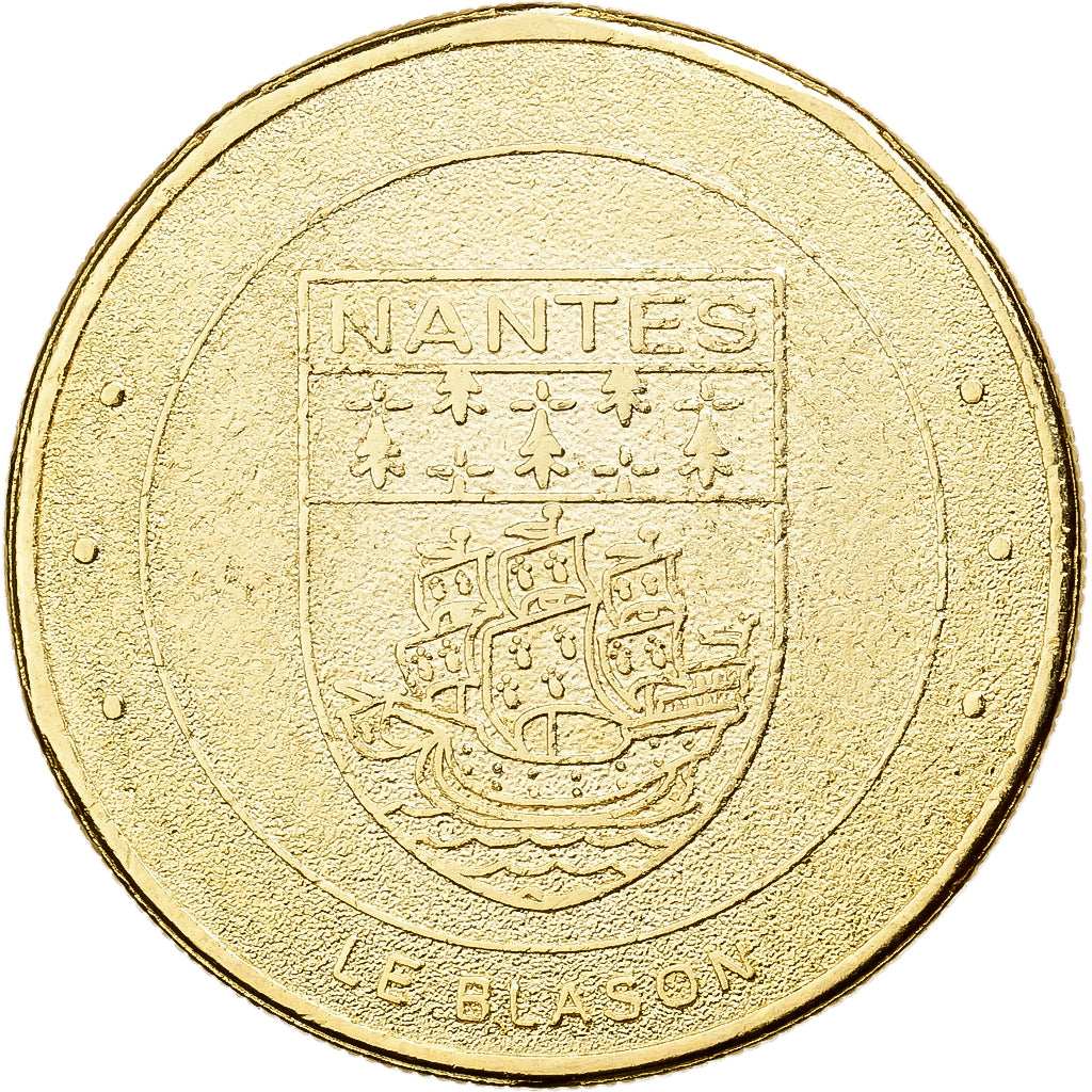 France, Token, Boulangerie Le Gourmet Nantais, Le Blason, Copper-nickel